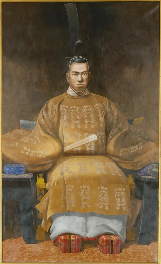 小山正太郎が描いた孝明天皇の肖像