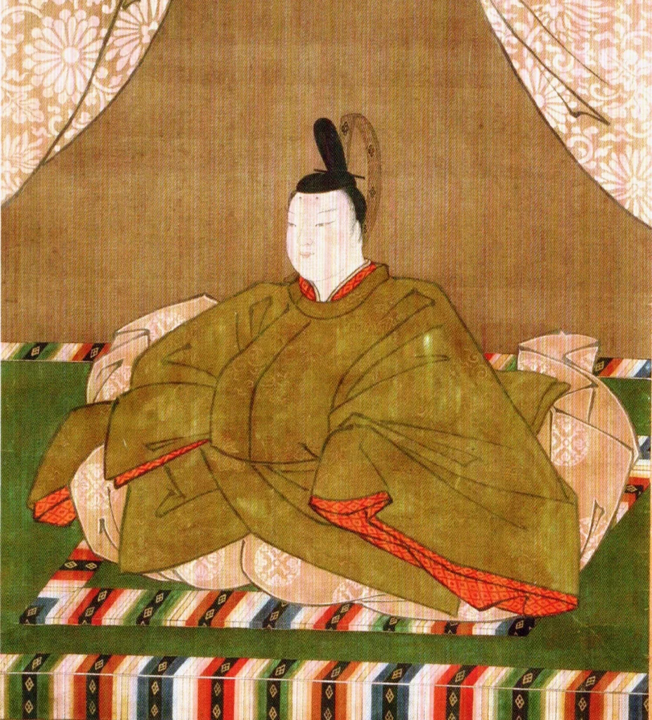 江戸時代に描かれた文武天皇の肖像
