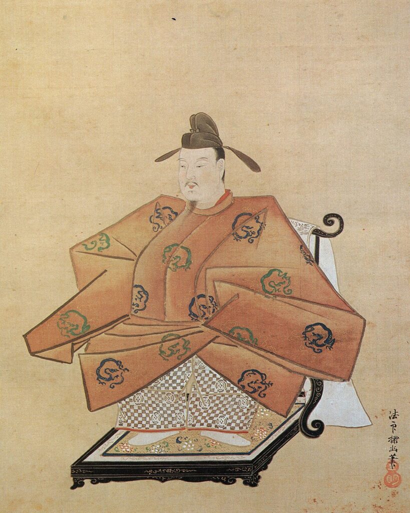 狩野探幽が描いた天智天皇の肖像