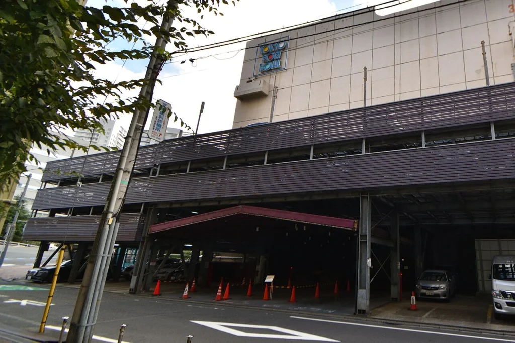 ジュリアナ東京があった場所の入口跡の写真