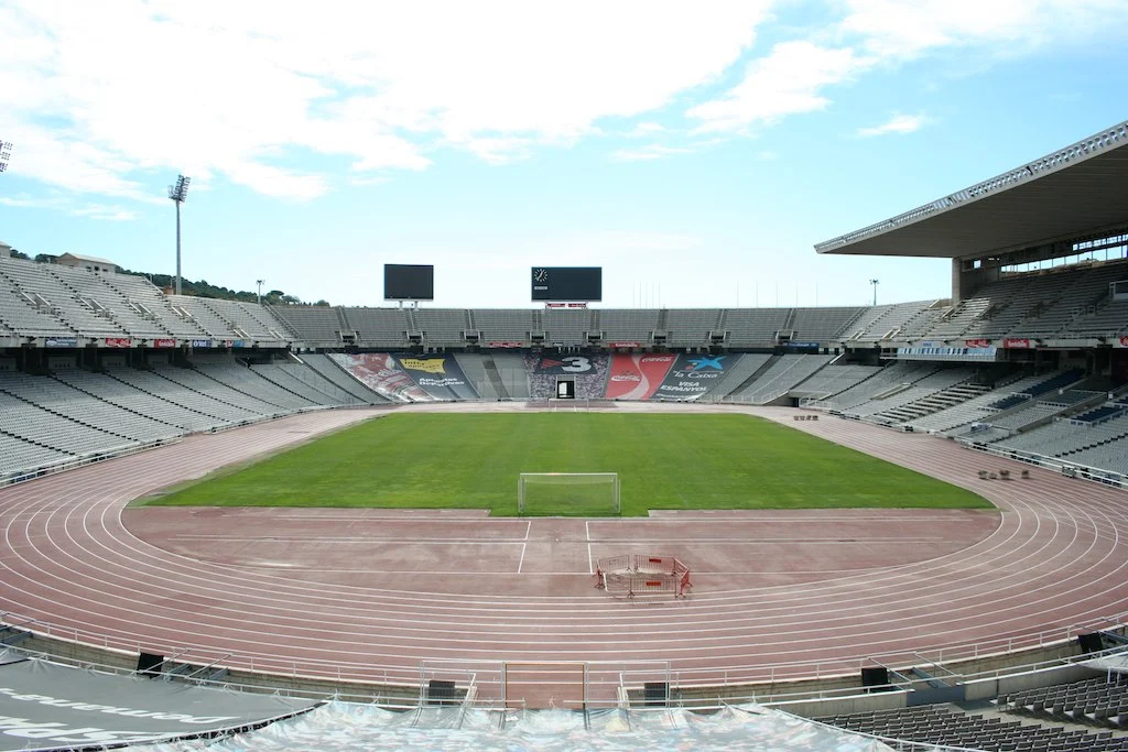 バルセロナ五輪で使用されたモンジュイックのオリンピックスタジアム
