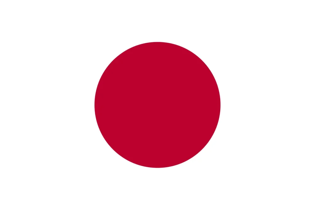 日本の国旗である日の丸