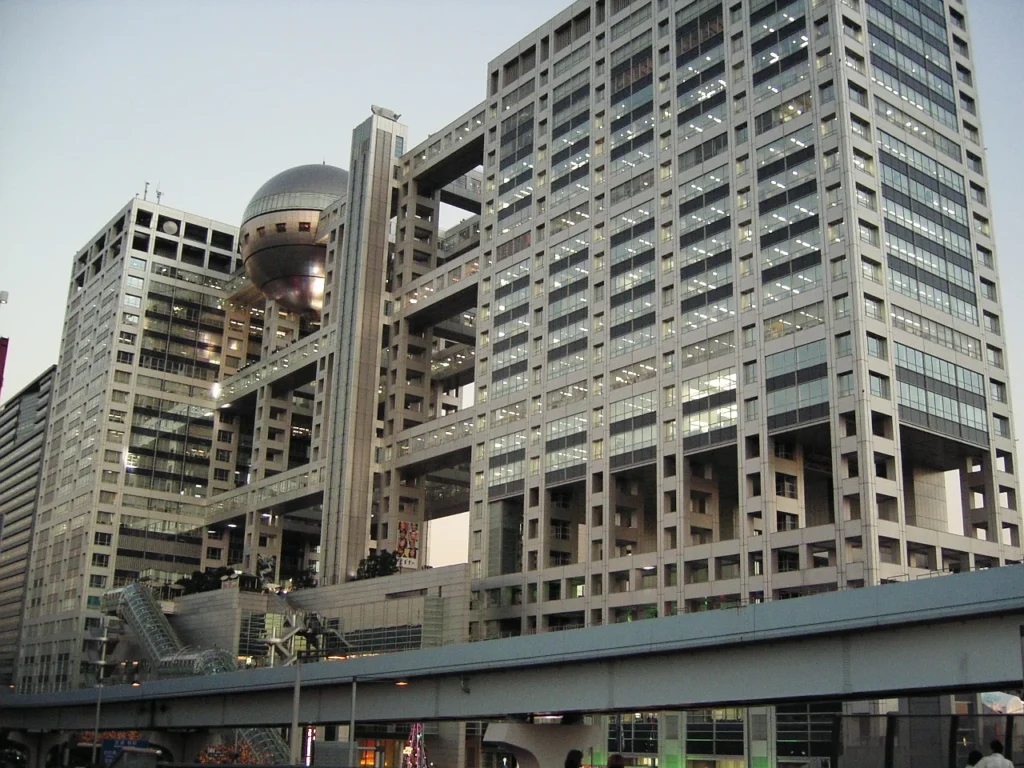東京・お台場にあるフジテレビ本社屋