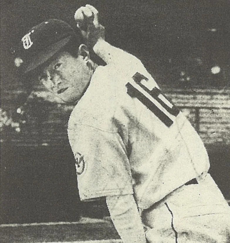 東急フライヤーズ時代の野球選手・蔦文也の写真