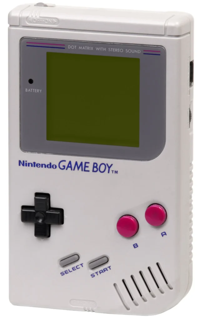 任天堂の初代ゲームボーイ本体