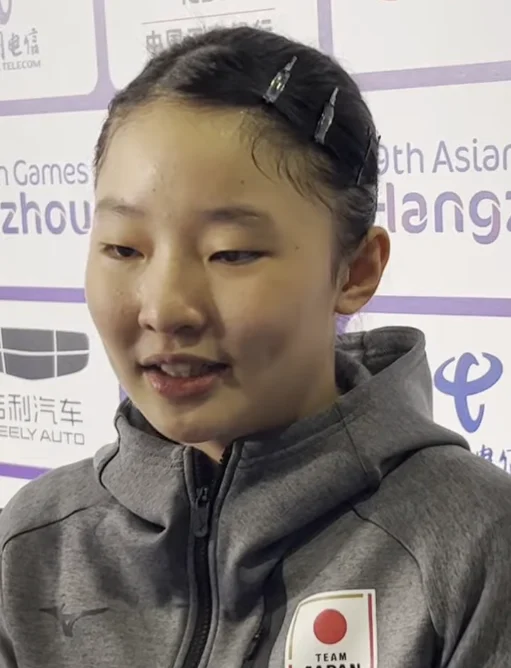 卓球選手・張本美和の写真