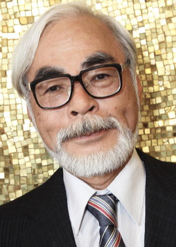 アニメーション映画監督・宮崎駿の肖像写真