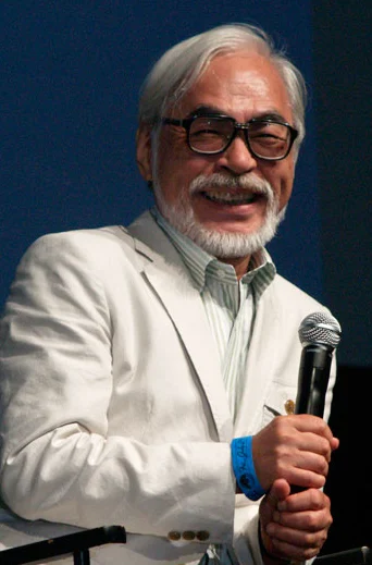 映画監督・宮崎駿の肖像写真