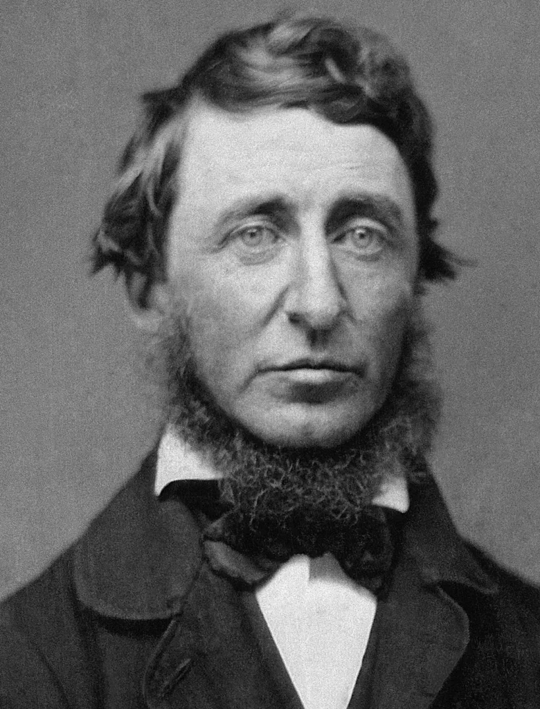 1856年に撮影されたヘンリー・デイヴィッド・ソローの肖像