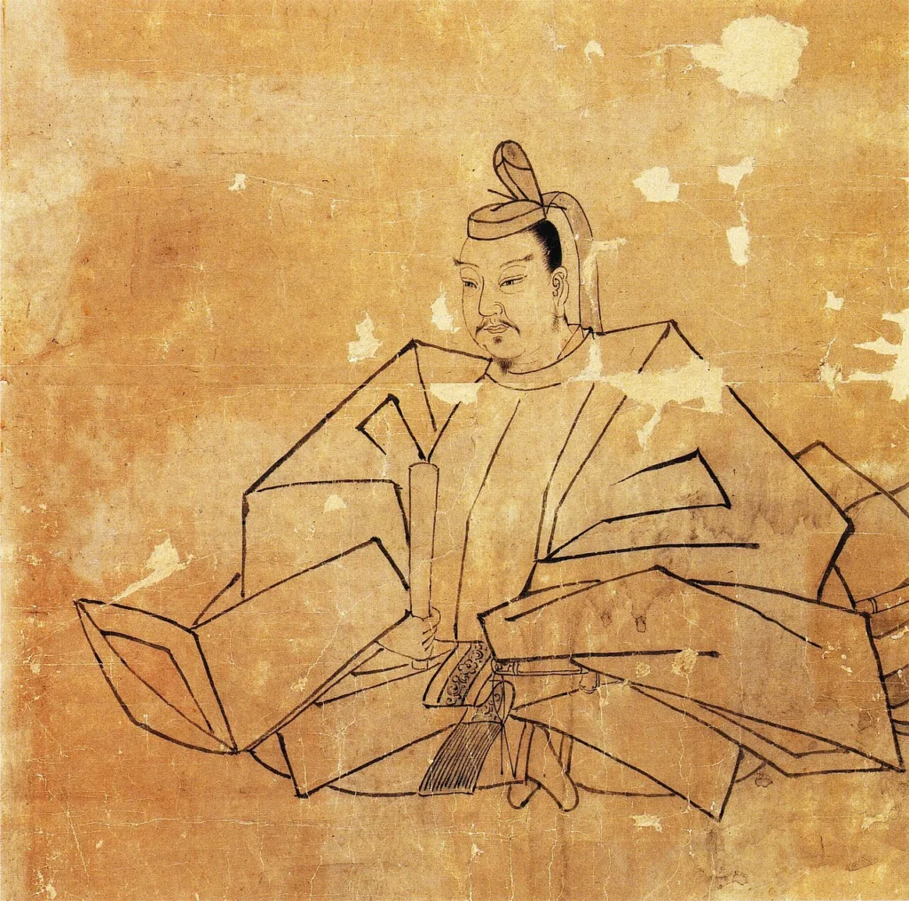 江戸幕府二代将軍の徳川秀忠を描いた肖像画