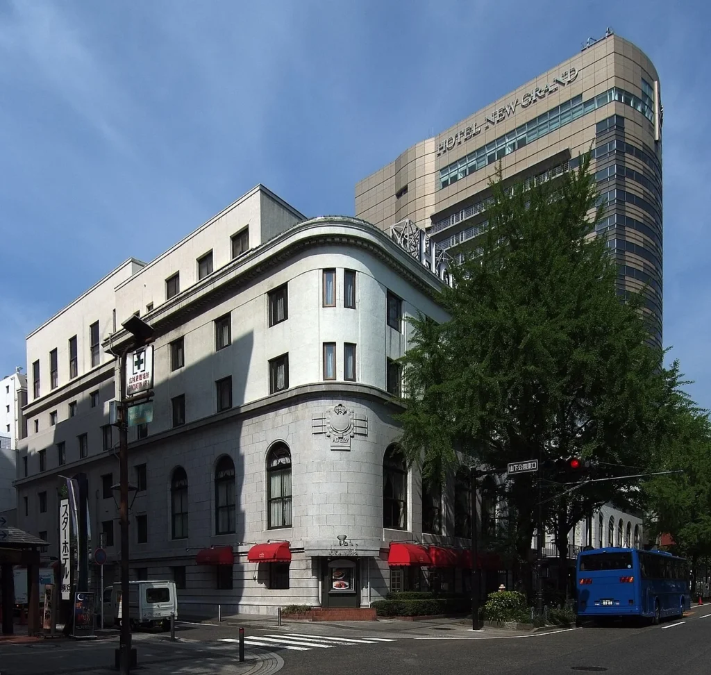 横浜のホテルニューグランドの建物