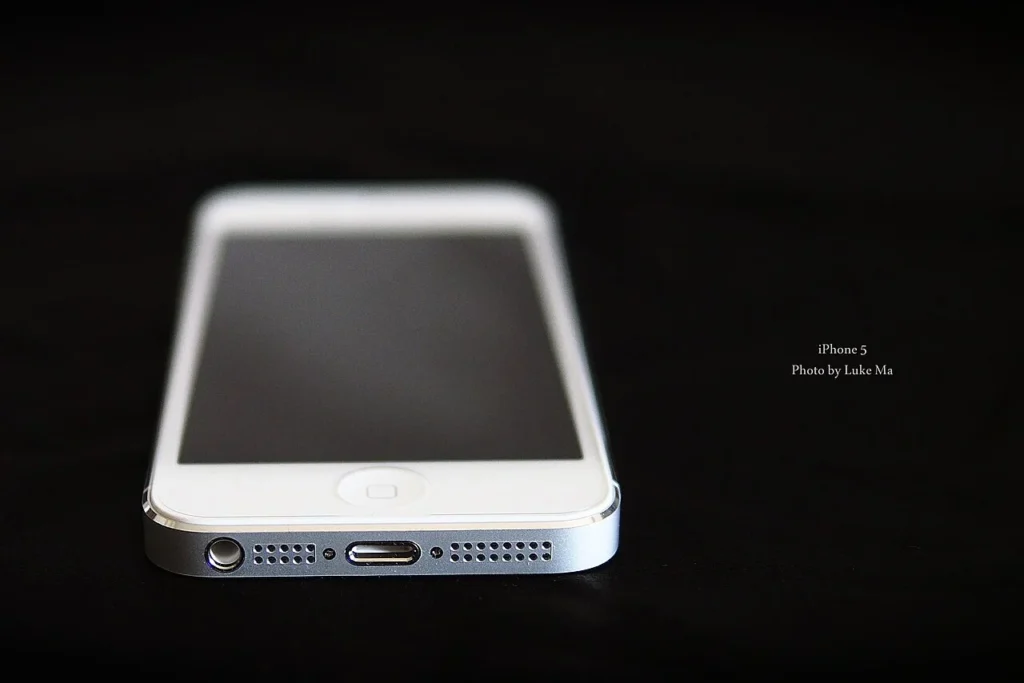2012年に台湾で撮影されたiPhone 5