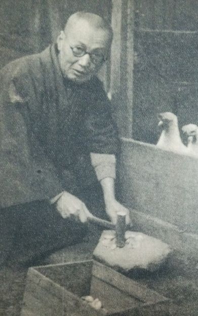俳人・飯田蛇笏の肖像写真