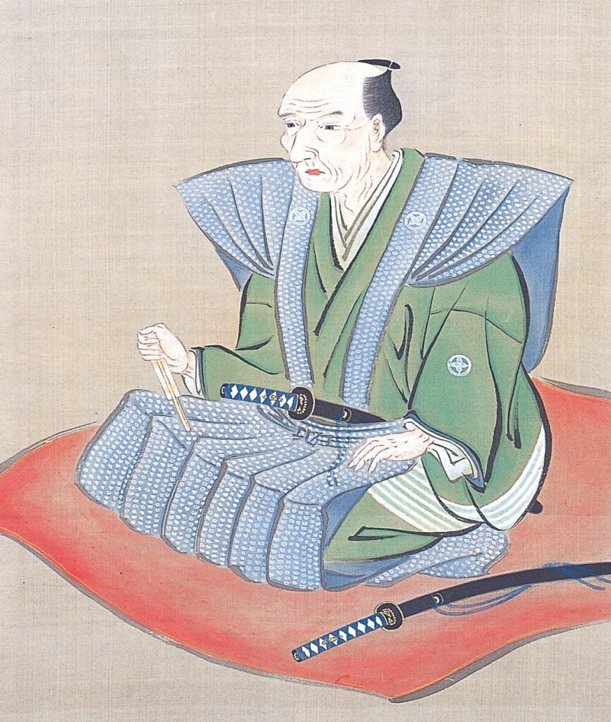 日本地図の作成に取り組んだ伊能忠敬の肖像