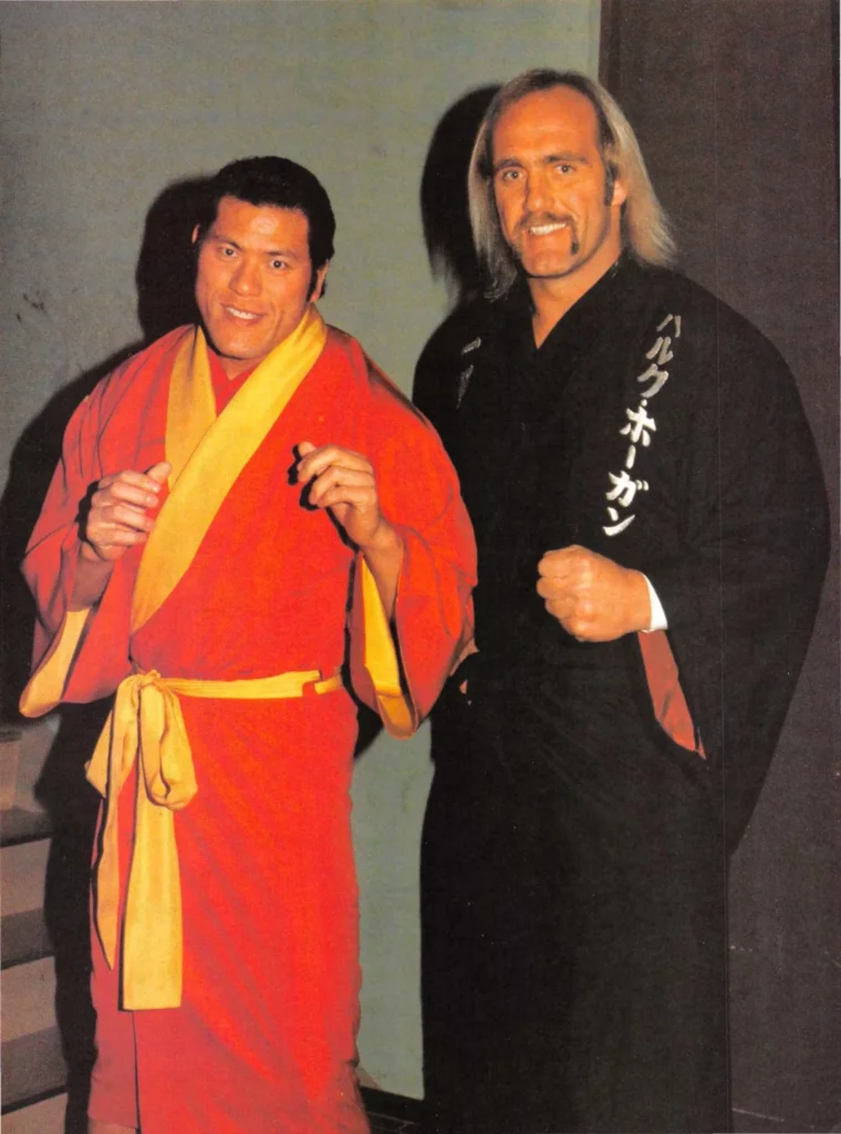 アントニオ猪木とハルク・ホーガン