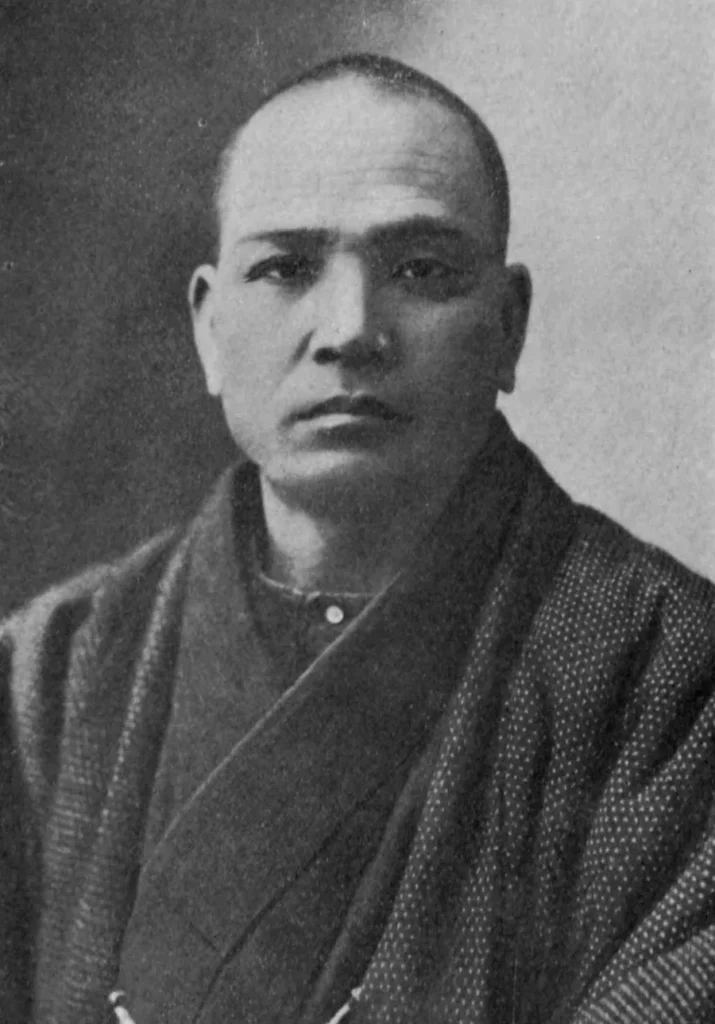 岡山孤児院を創設した石井十次の肖像写真