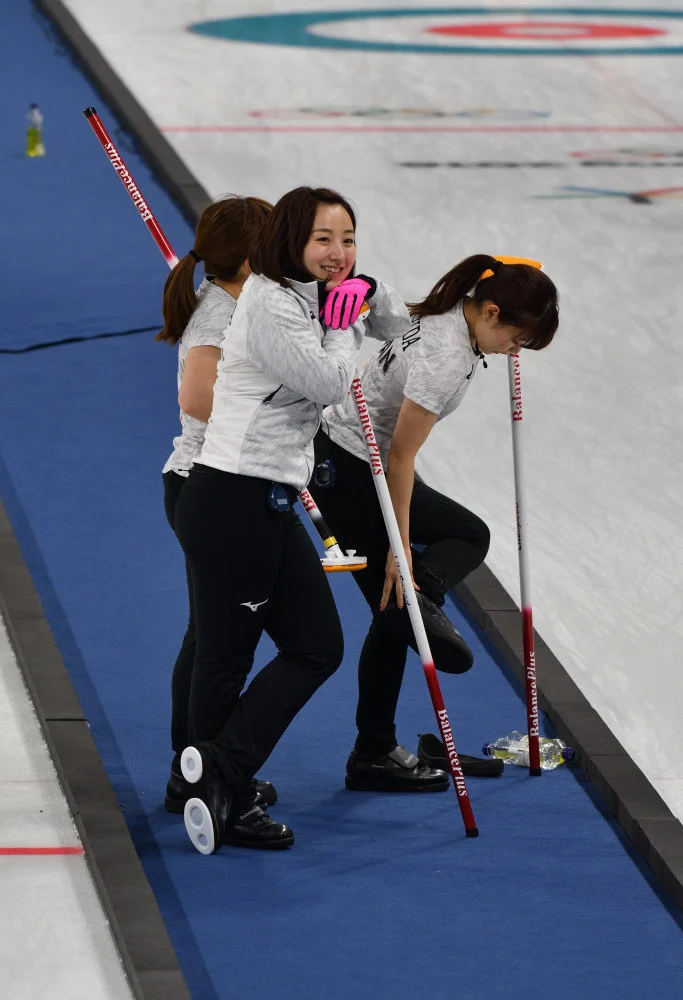 平昌オリンピックに出場した日本女子カーリングチーム
