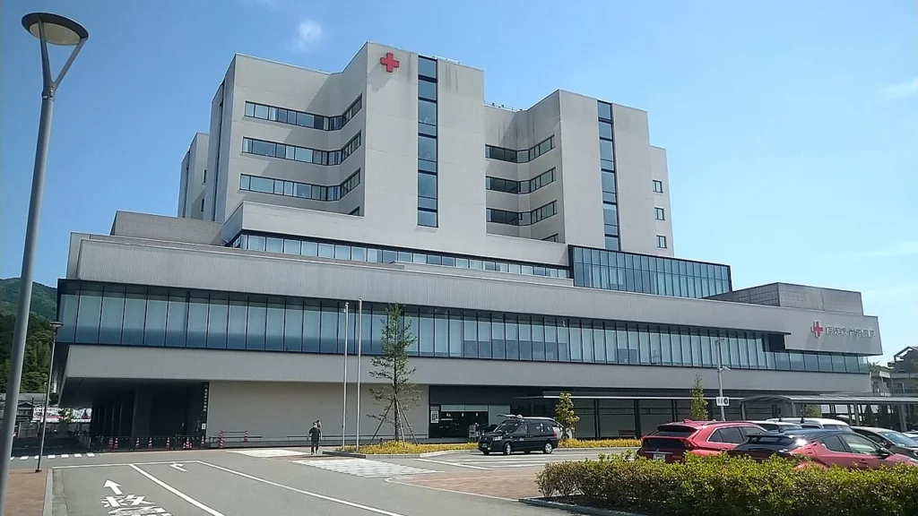 高知赤十字病院の建物
