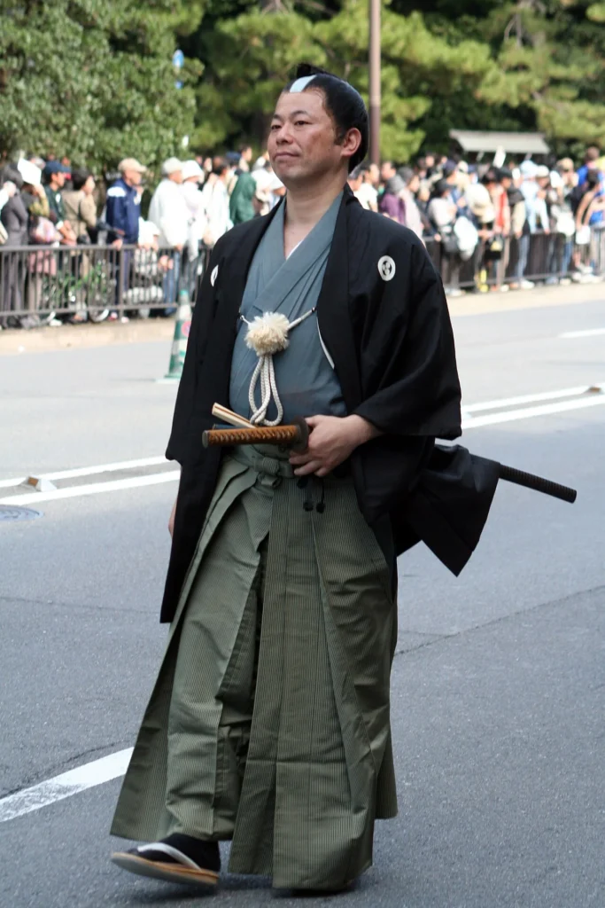 京都の時代祭の行列を撮影した写真
