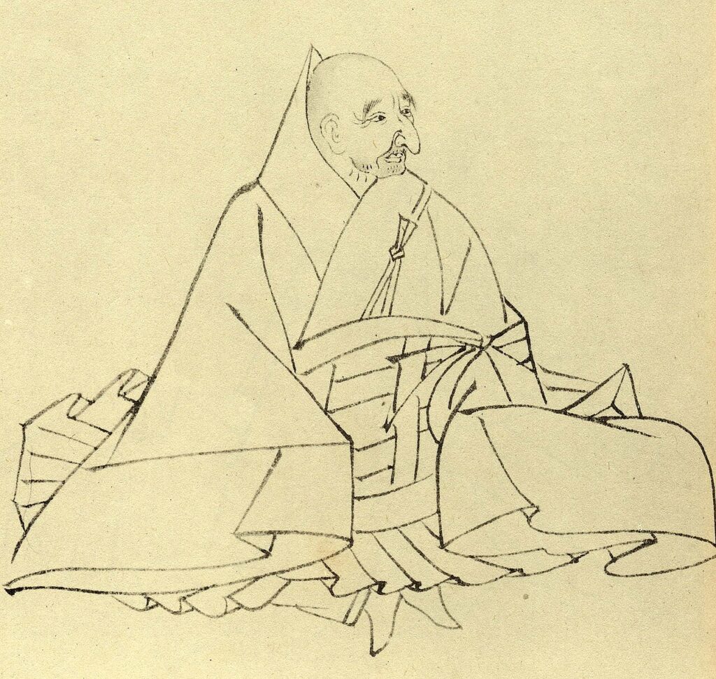 僧侶・歌人の慈円を描いた肖像