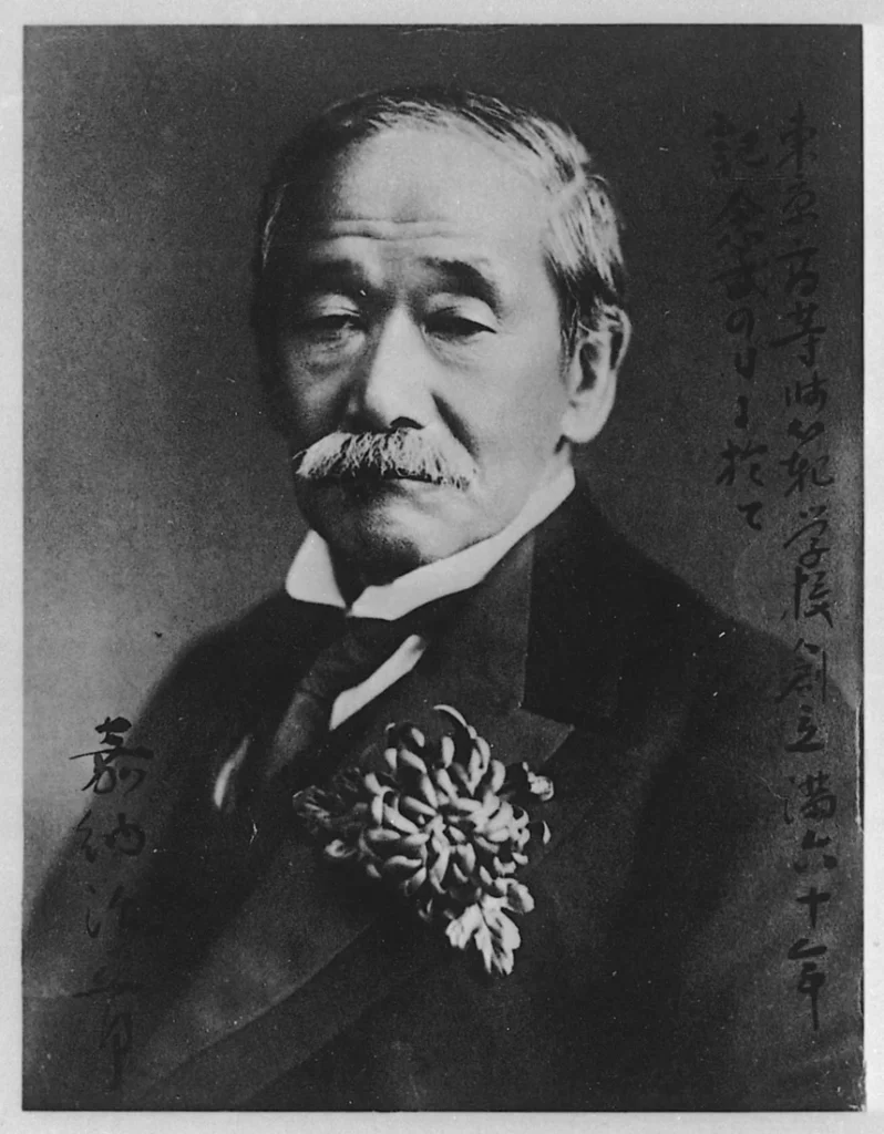 大日本体育協会初代会長・嘉納治五郎の肖像写真