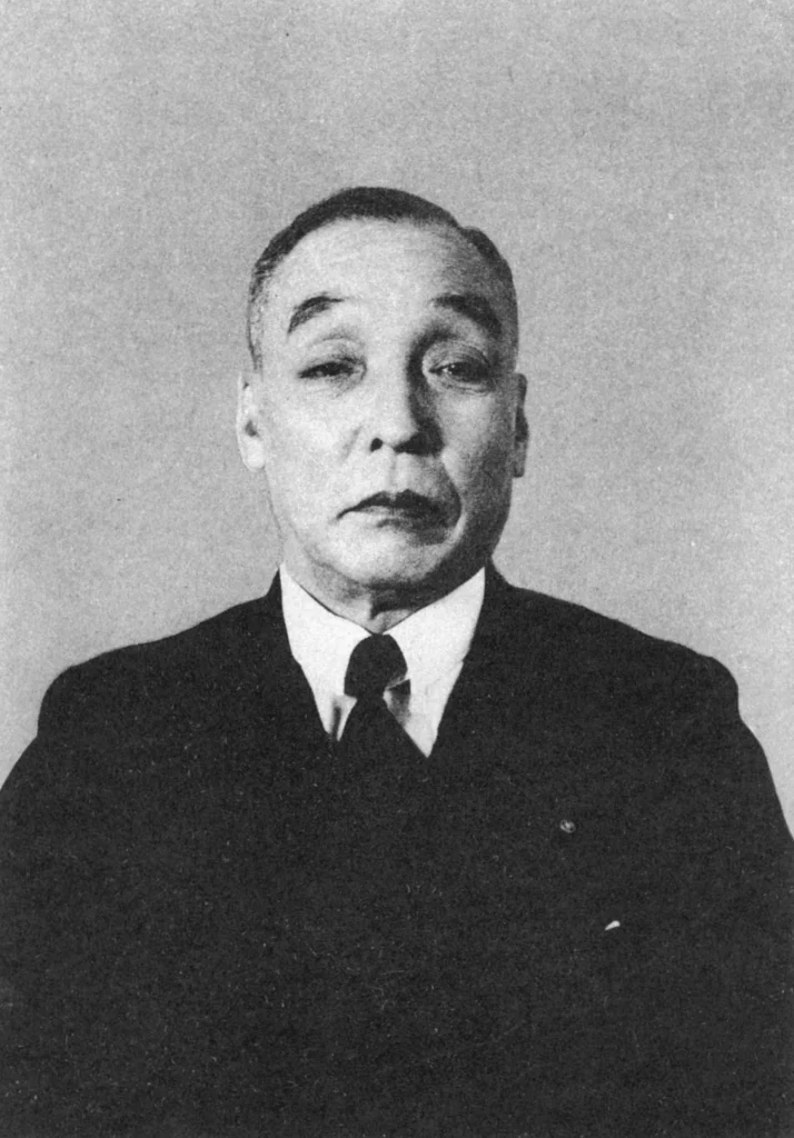 マツダ創業者・松田重次郎の肖像写真