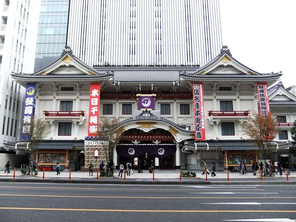 東京都中央区銀座の歌舞伎座