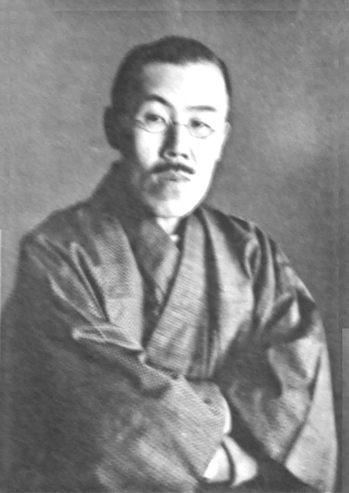 歌人・金子薫園の肖像写真