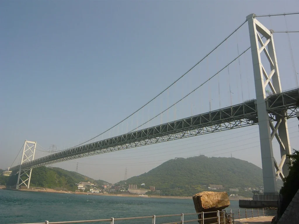 関門橋の写真