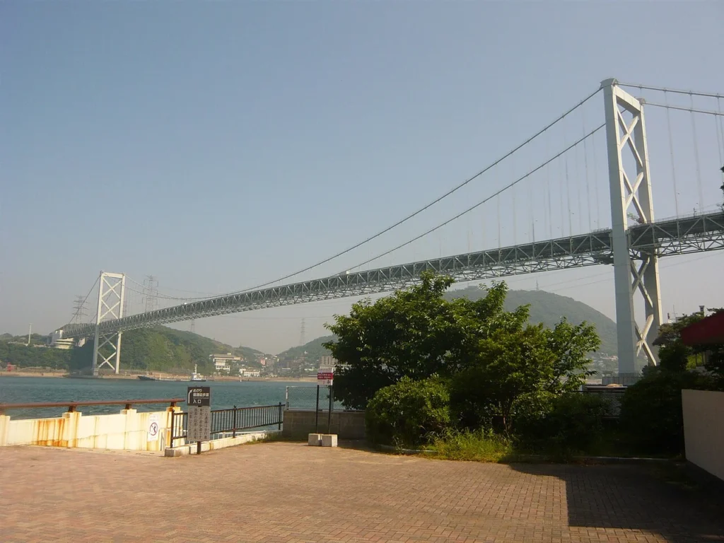 関門橋の写真