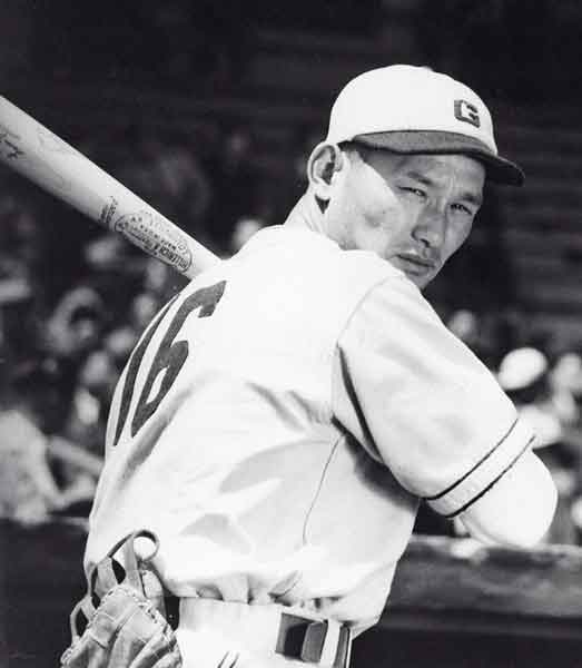 読売巨人軍の選手時代の川上哲治