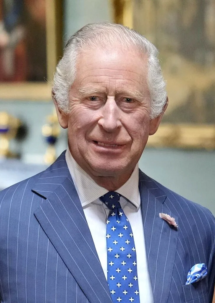 英国王チャールズ3世の肖像写真