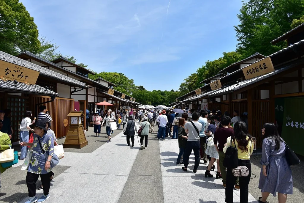 名古屋城にある金シャチ横丁の義直ゾーン