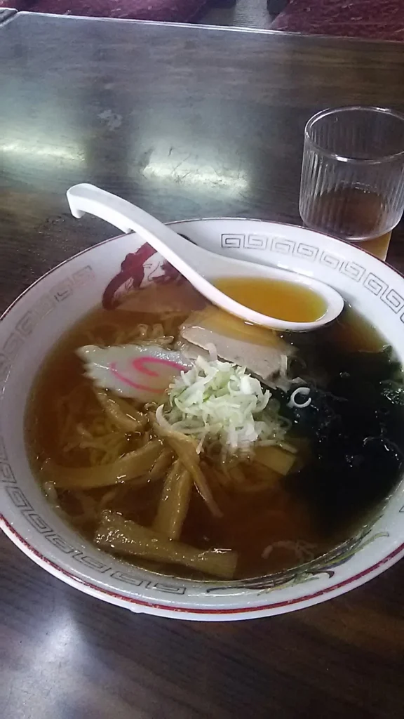 器に盛られた喜多方ラーメン