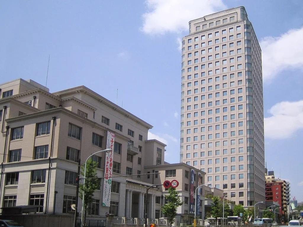 東京都文京区音羽にある講談社本社の写真