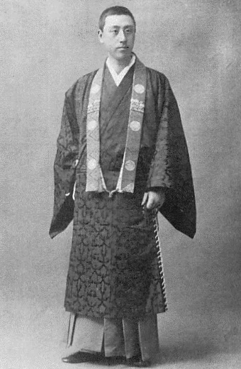 僧侶・俳人の大谷光演の肖像写真