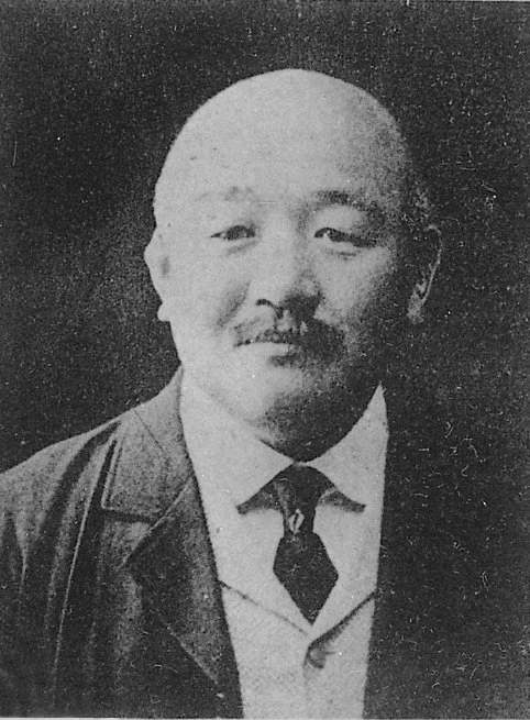画家・黒田清輝の肖像写真