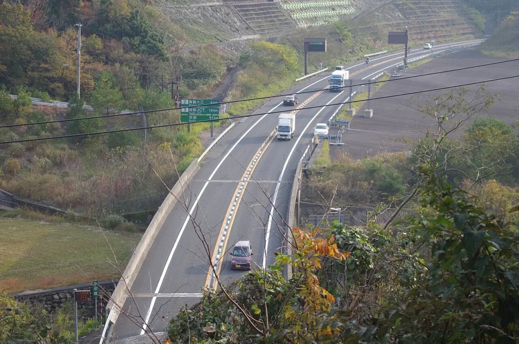 京都府北部を通る京都縦貫自動車道