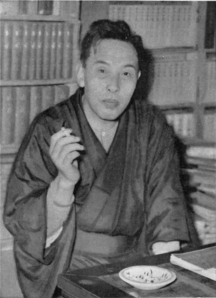 作家・登山家の深田久弥の肖像写真