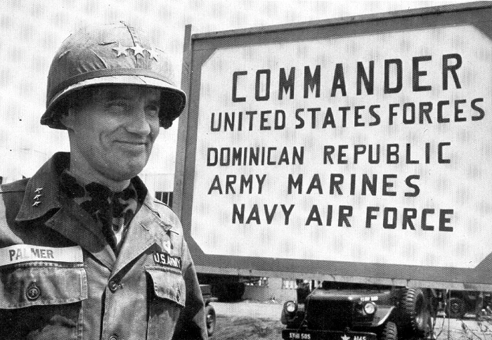 ドミニカ共和国への軍事介入作戦中のアメリカ陸軍部隊