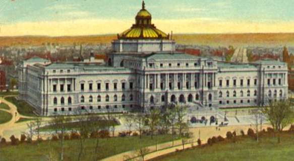 20世紀初頭のアメリカ議会図書館