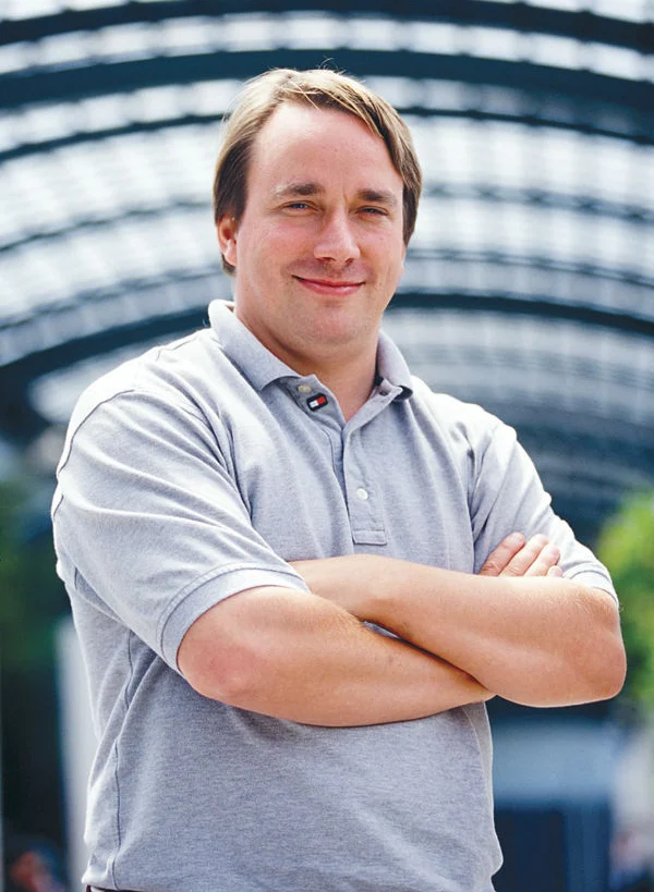 Linuxを開発したリーナス・トーバルズ