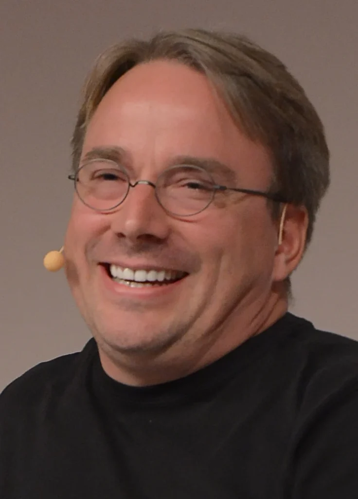 Linux開発者のリーナス・トーバルズ