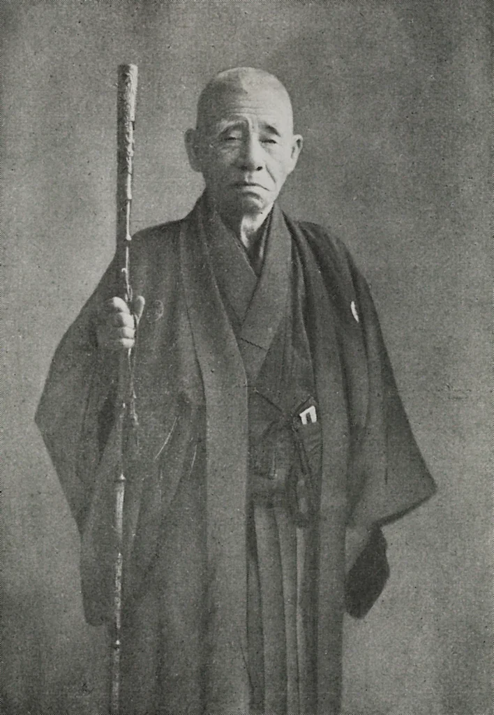 真珠養殖で知られる御木本幸吉の肖像写真