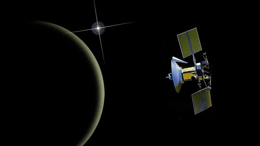 金星探査機マゼランの想像図