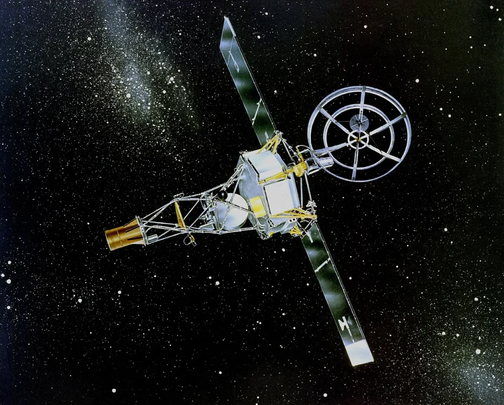 金星への接近通過に成功した探査機マリナー2号
