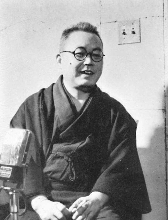 小説家・井伏鱒二の肖像写真