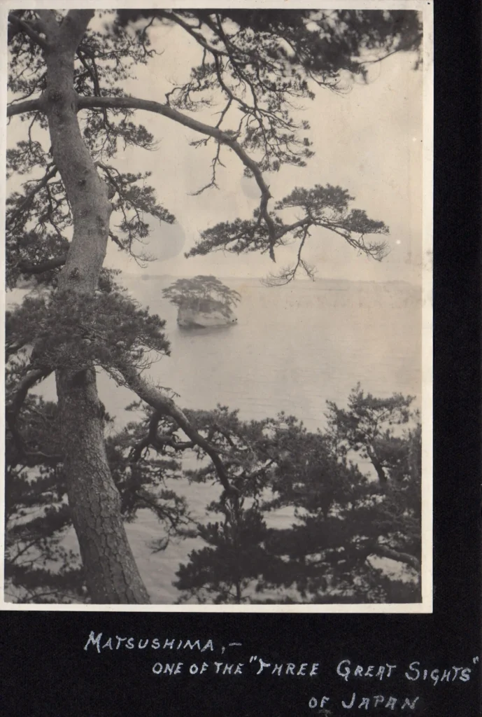 日本三景の一つである松島の写真