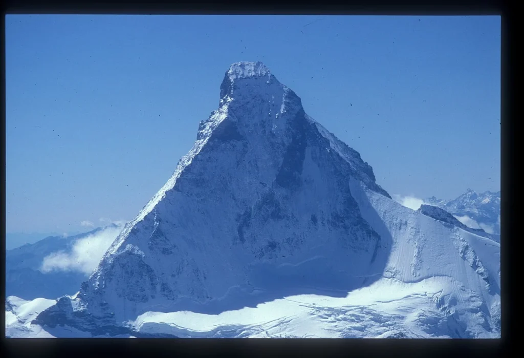 マッターホルン北壁の全景