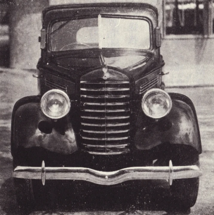 1940年に完成したマツダの試作乗用車
